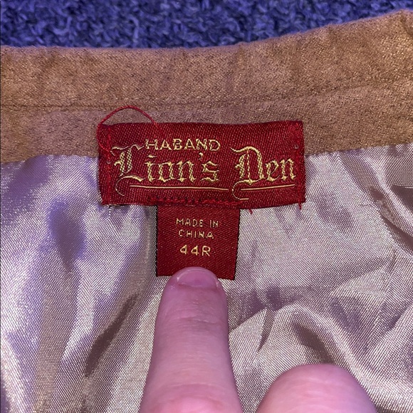 Men’s Haband Lions Den Suit Jacket - Picture 5 of 7